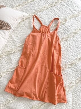 Peach romper
